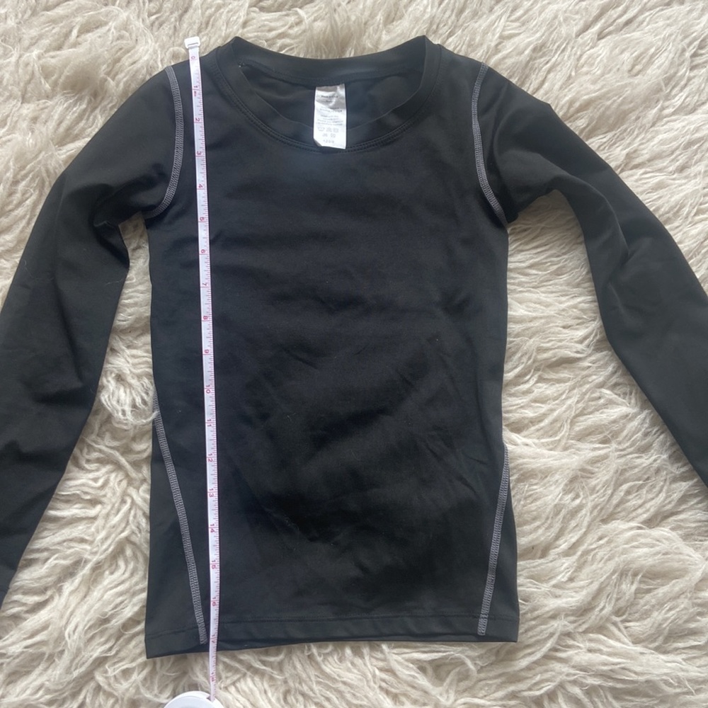 Kids Compression black shirt - Picture 7 of 8